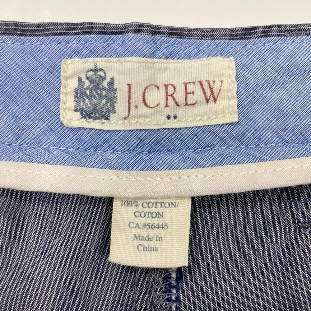 J. Crew Men’s 100% Cotton Blue Shorts Size 35